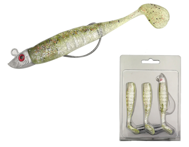 T-Tail Rockfish Soft Plastic Lures | Enhanced Action for Saltwater Fishing