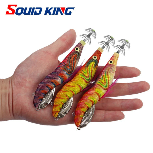 Luminous Squid Bait Squid Hook –  Silicone Octopus Jig Fishing Lures