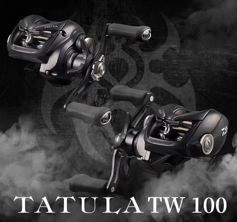 2024 DAIWA TATULA TW100 Baitcast Reel – 7+1BB, 5KG Drag, Long-Distance